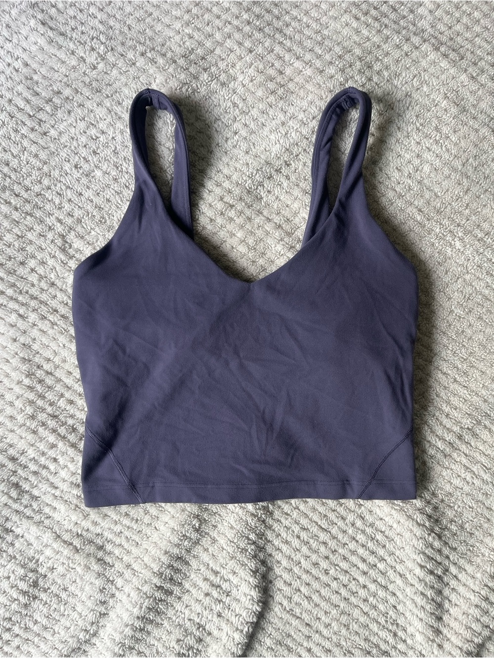 lululemon athletica Purple align Tank Top Crop
